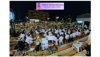 CITTÀ DI VALLEFOGLIA: tantissima partecipazione di pubblico al concerto di “Notte di Note” in occasione della Festa Europea della Musica