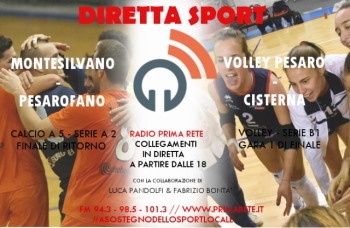 Diretta sport con Volley Pesaro e PesaroFano