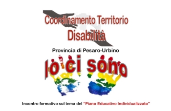 Disabilità e inclusione, un incontro sul Piano educativo individualizzato
