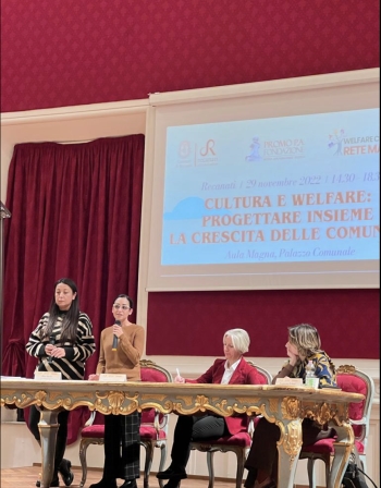  Inclusione culturale: Murgia porta le buone prassi di Pesaro alla prima plenaria della Rete Welfare Culturale Marche 