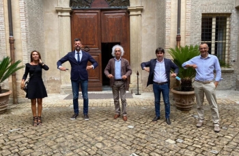 Pesaro, Biancani e Vitri incontrano Mangialardi a Villa Miralfiore