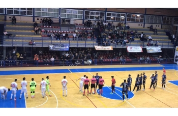 Recupero della seconda giornata del campionato di calcio a 5 Serie A: Latina 3 Italservice Pesaro 2