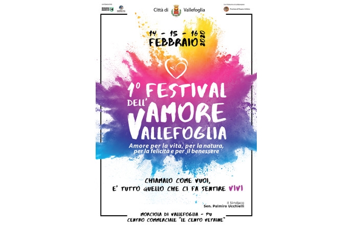 Al via il Festival dell'Amore di Vallefoglia: inaugurazione venerdì 14 febbraio