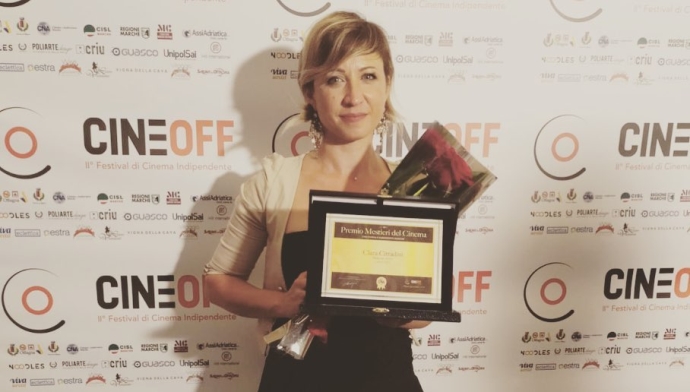 Assegnato a Clara Cittadini il Premio Mestieri del Cinema