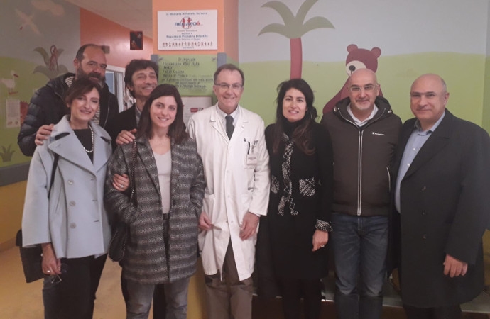 Associazione Renatoè, dono alla Pediatria dell'ospedale San Salvatore di Pesaro