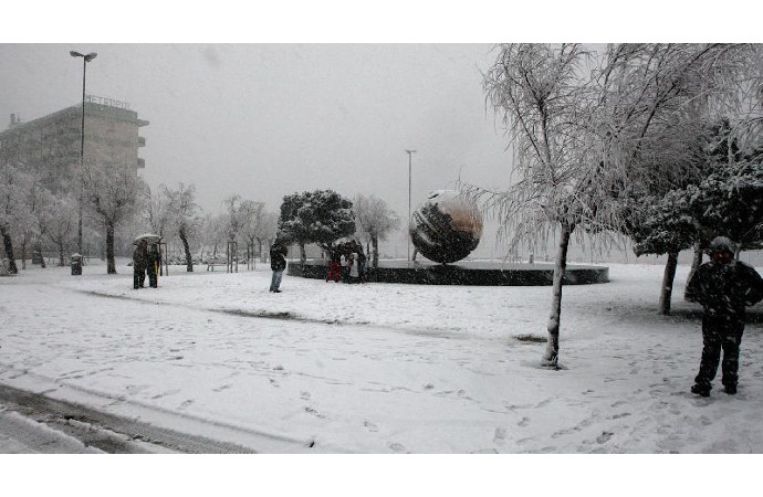 Bollettino neve: la situazione su Pesaro, interventi fatti ieri ed ora in corso