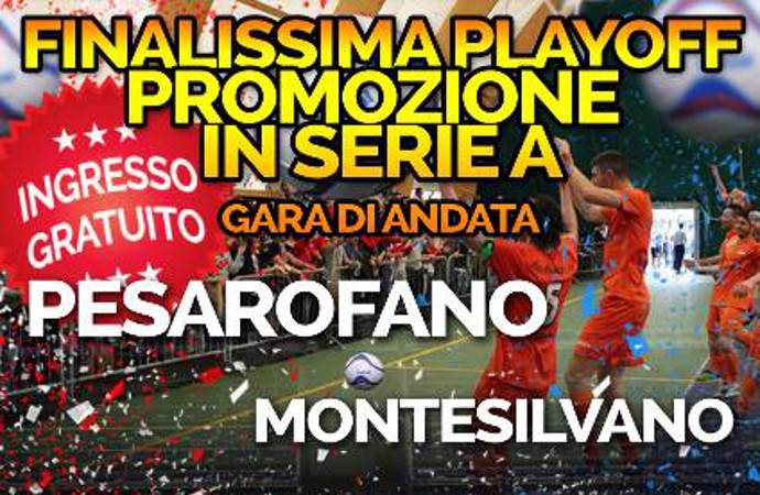 Calcio a 5 playoff, andata di finale per la Serie A tra PesaroFano e Montesilvano