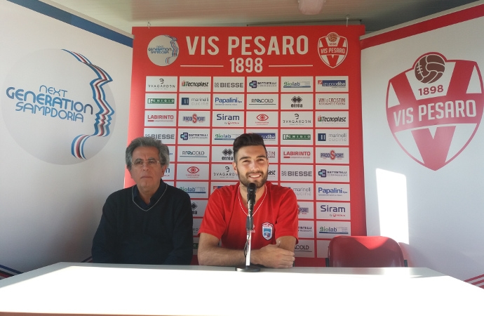 Calcio Serie C, conferenza stampa in vista di Vis Pesaro - Monza in programma domenica al 