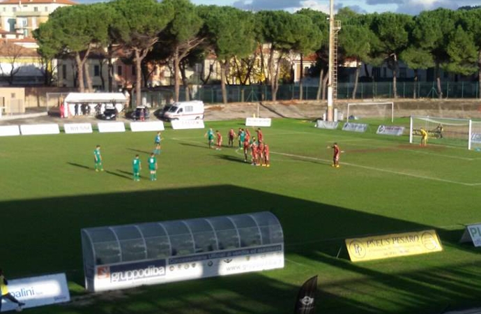 Calcio, Serie D: Vis Pesaro 0 - Olympia Agnonese 2