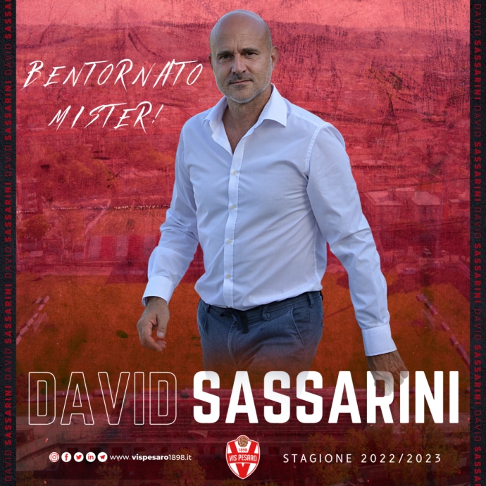DAVID SASSARINI E’ IL NUOVO MISTER DELLA VIS!!!