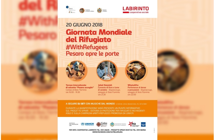 Giornata mondiale del rifugiato, per informare e includere