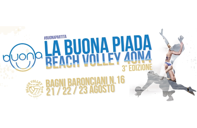 Giorni caldi per il Beach Volley, ritorna il torneo di Bagni Baronciani