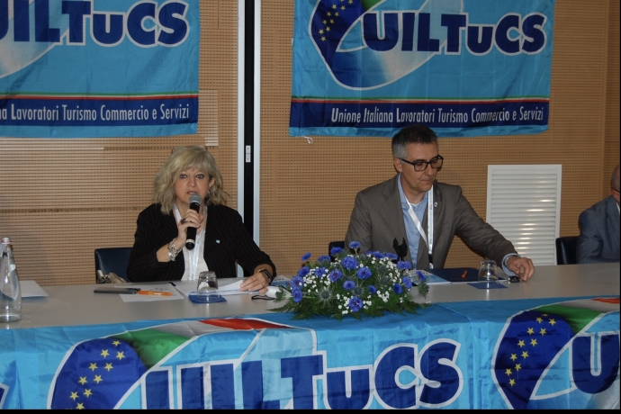 I lavoratori di turismo, commercio e servizi hanno scelto: Fabrizio Bontà confermato segretario generale Uiltucs Marche