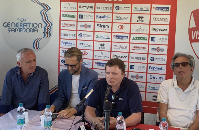 La Vis Pesaro ringrazia Ferrero e la Sampdoria. Ora si inizia a preparare la stagione 2019/20