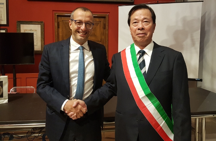 Pesaro e Kakegawa rafforzano il gemellaggio, Ricci: «Sinergia si consolida su cultura, musica e turismo» 