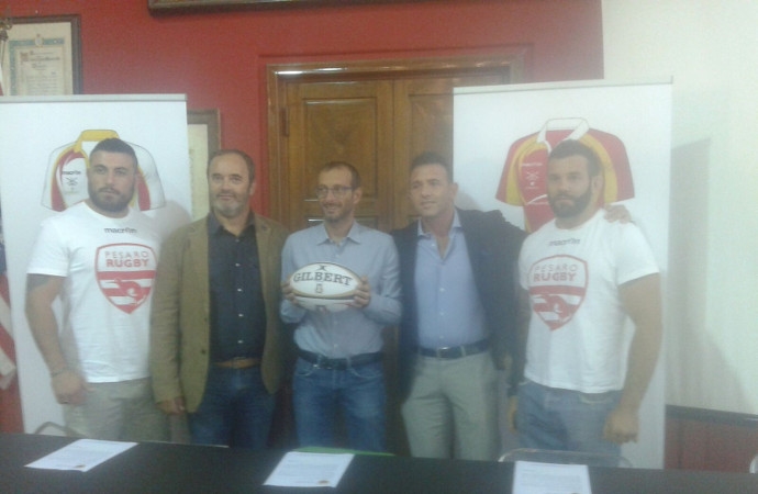 Pesaro Rugby, presentato il main sponsor da Serie A: Pagano & Ascolillo Spa