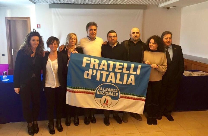 Presentato il giovane direttivo pesarese di Fratelli d'Italia 