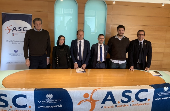 Presentato l'accordo tra la Confcommercio e A.S.C. Ente di Promozione Sportiva
